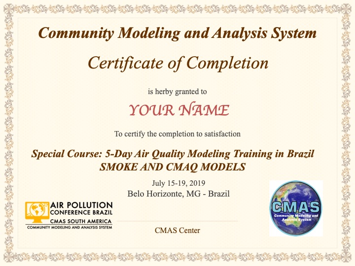 Air Quality Modeling Training